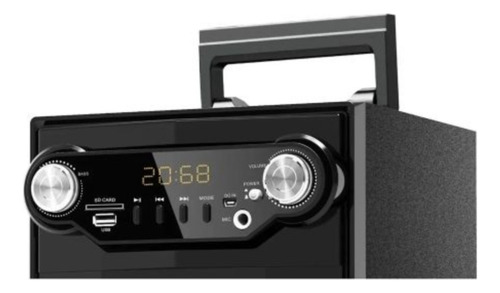 Imagen 5 de 8 de Parlante Excess Exc800 Portátil Bluetooth 6¨ Led Fm Premium