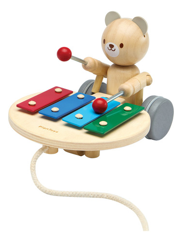 Plantoys Oso Musical De Arrastre (pull- Allong Musical Bear)