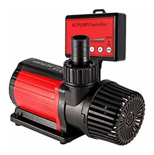 Imagem 3 de 4 de Bomba Eletrônica Ocean Tech Ac-9000 Com Controlador - Econômica P/ Aquários Lagos Tanque Filtro Sump Recalque Filtragem
