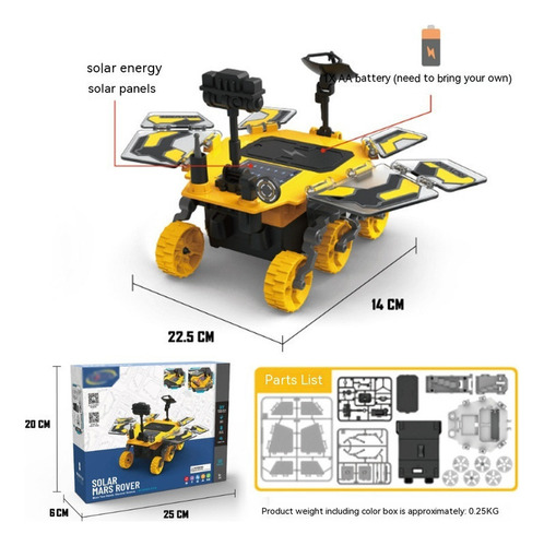 Brinquedos Elétricos Montados Com Solar Mars Exploration R
