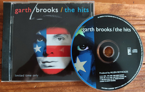 Garth Brooks The Hits Ltd. Ed. Cd 1995 Emi Inglaterra