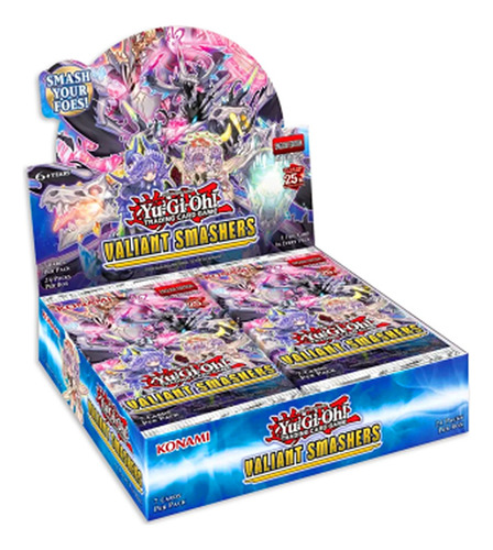 Yugioh Valiant Smashers - Booster Box (24 Packs)