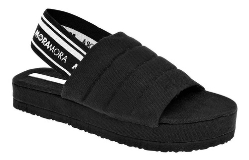 Moramora Pantufla Para Mujer Negro, Código 101453-1