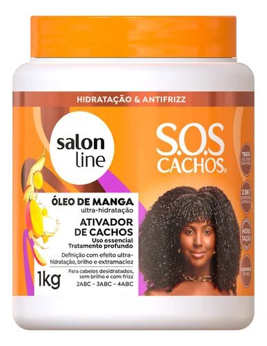 comprar Ativador De Cachos Sos Cachos Óleo De Manga Salon Line 1kg