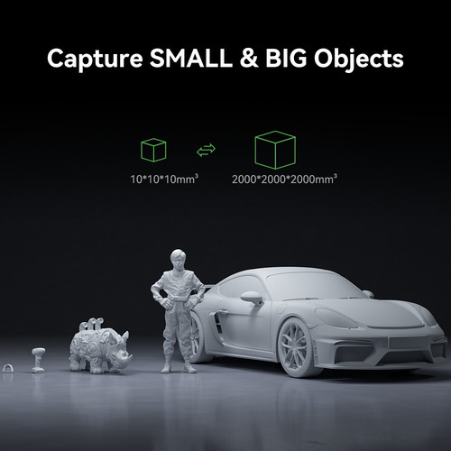 Creality 3d Scanner Cr-scan Otter Para Impressão 3d, Preto