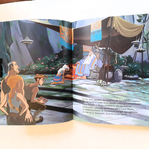 Disney Atlantis, El Imperio Perdido Juegos Actividades