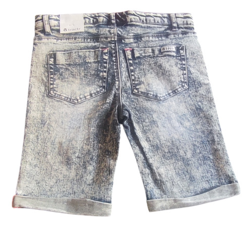 Short De Mezclilla Para Niña Deslavado