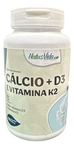 Cálcio + Vitamina D3 Y Vitamina K2