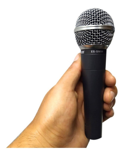 Microfono Profesional Dinamico De Mano Sm58 - Ealsem