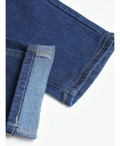 Mens Jeans Slim Fit Pantalones De Algodón De Color Sólido