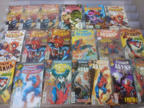 O Homem-aranha - Formatinho - Editora Abril - Muitos Números (Usado)