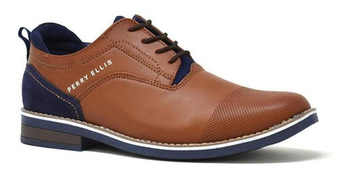 Zapato Perry Ellis - 7049 - Marrón