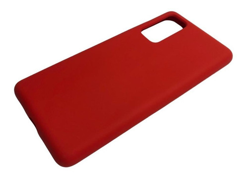 Case Silicona Para Samsung S20 Fe Rojo Unicolor