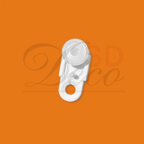 Imagen 2 de 4 de Correderas Para Riel De Cortinas X 24 Para Riel Europeo - Sd