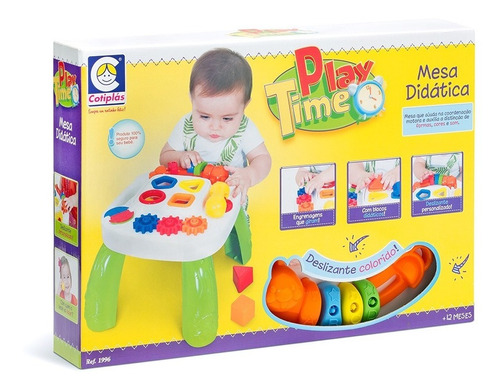 Mesa Didática Play Time - Cotiplás 1996