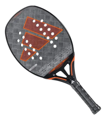 Raquete de Beach Tennis Adidas Adipower 3.3 H24 Preta Prata