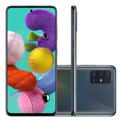 Comprar Smartphone Galaxy A51 128 Gb 4gb Ram Preto Garantia | Nf-e no Mercado Livre