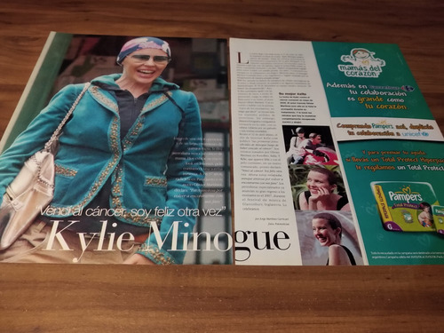 (n229) Kylie Minogue * Clippings Revista 2 Pgs * 2006