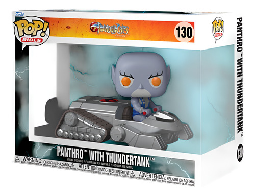 Funko Pop Panthro With Thundertank #130 Thundercats