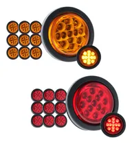 Comprar 10 Plafon Redondo 13 Led 2.5 Pulgadas Embutir Camion 12-24vf