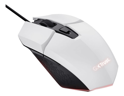 Mouse Trust Gxt 109 Felox Gamer Alambrico Blanco