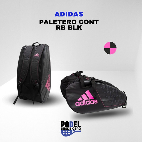 Paletero adidas Cont Rb Blk Pink