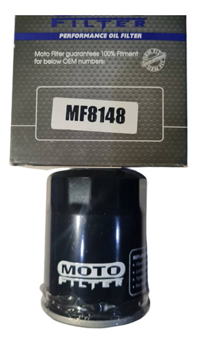 Filtro De Aceite Moto Filter Honda Marina 75/90/115/135**