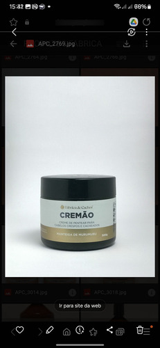 Cremão Murumuru Creme De Pentear Para Cabelos Cacheados