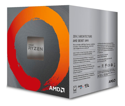 Imagem 3 de 3 de Processador Amd Ryzen 5 3600x Cache 32mb 3.8ghz 4.4ghz Max