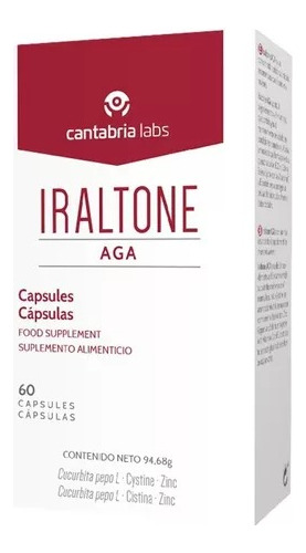 Iraltone Aga  Cantabria Labs 60caps Suplemento Alimenticio