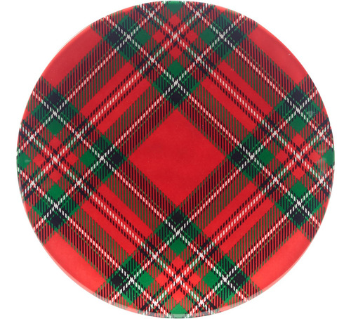 Juego De Vajilla De Melamina De 12 Piezas Con Diseño De Cuad