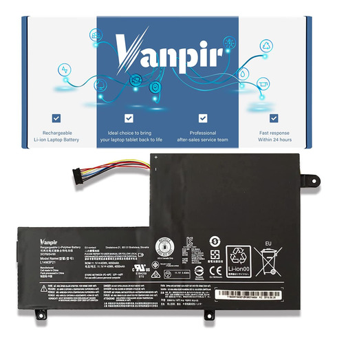 Bateria L14m3p21 Para  Lenovo Ideapad 310s 320s 500s 11.1v