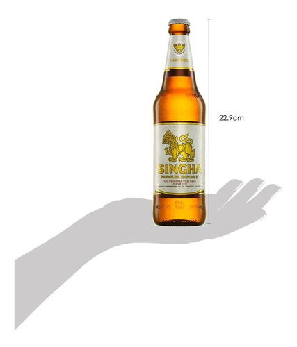Cerveza Singha, Caja Con 24 Piezas De 330ml