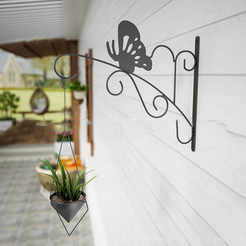 Soporte Para Colgar Macetas Tipo Pared Interior Y Exterior M