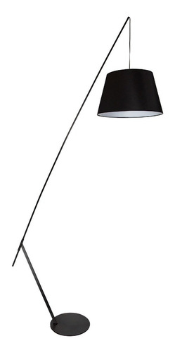 Lámpara De Piso Moderno Negro 100w E27 1 Luz