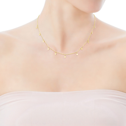 Collar Cool Joy De Plata Vermeil Dorado Tous