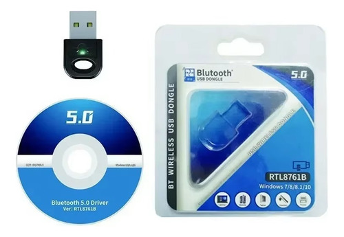 Adaptador Bluetooth Usb 2025 5.0 Bluetooth Inalámbrico Para