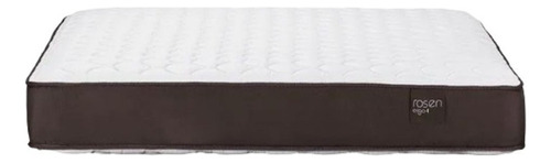 Colchon Rosen New Ergo 2 Plazas 1,50 X 2,00 Color Blanco