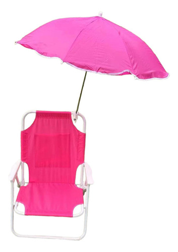 Silla De Exterior Para Niños Con Parasol Paraguas Para