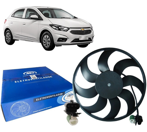 Ventoinha Do Radiador Onix Ltz 1.4 8v 2013 2014 Com Ar