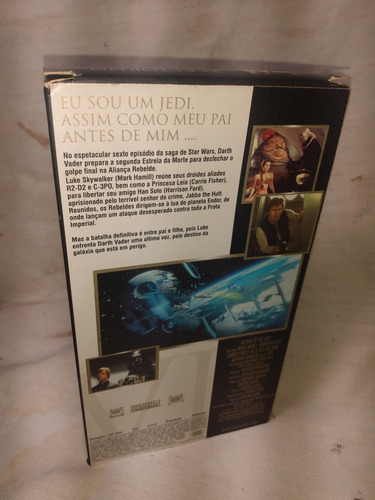 Vhs Star Wars Trilogia Dublado (Usado)