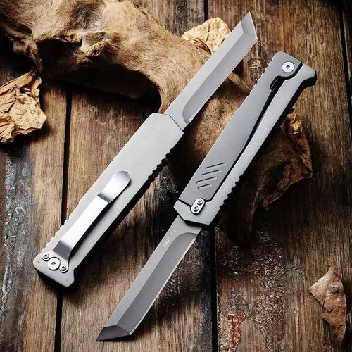 Cuchillo De Bolsillo 10moons D2 23.11 Cm Edc Gris
