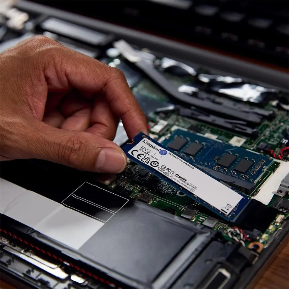 SSD M.2 NVMe 1 TB PCIe 4.0 Kingston NV3 Leitura 6000 MB/s e Gravação 4000 MB/s Unidade de Estado... 4