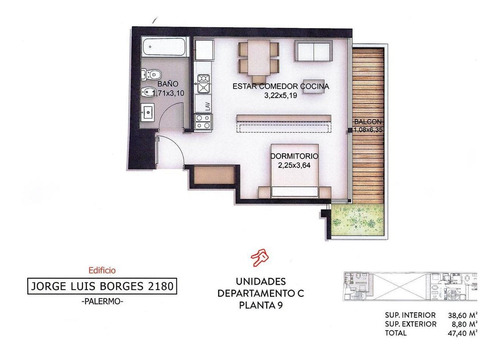 Imagen 12 de 30 de Emprendimiento Edificio En Venta En Palermo El Nuevo Borges
