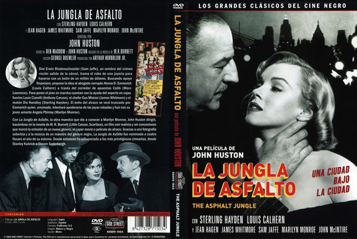 La Jungla De Asfalto - Marilyn Monroe - John Huston - Dvd