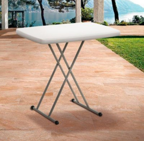 Dksa Mesa Plegable Regulable Ideal Casa Campo Playa Negocio