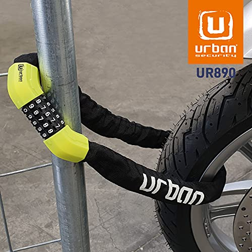 Candado Bicicleta Urban Ur890 - Antirrobo 100cm, 5 Dígitos,