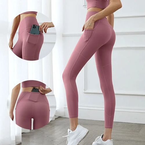 Leggings De Cintura Para Mujer, Para Hacer Ejercicio Y Corre