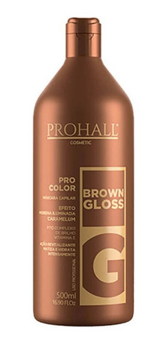 Prohall Matizador Morena Iluminada Prohall 500 Ml