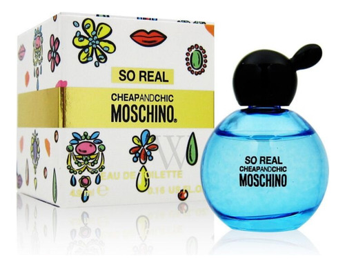 Perfume Mini Moschino So Real Cheapandchic 4.9 Ml